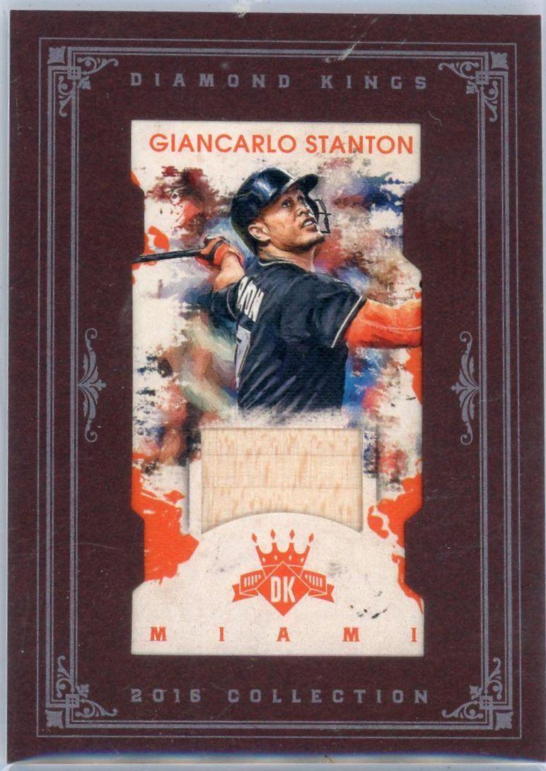 Giancarlo Stanton [Mini Material Framed] #75