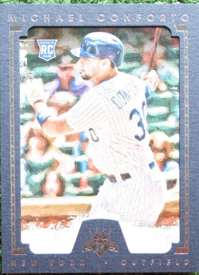 Michael Conforto [Striped Uniform Blue Framed] #144