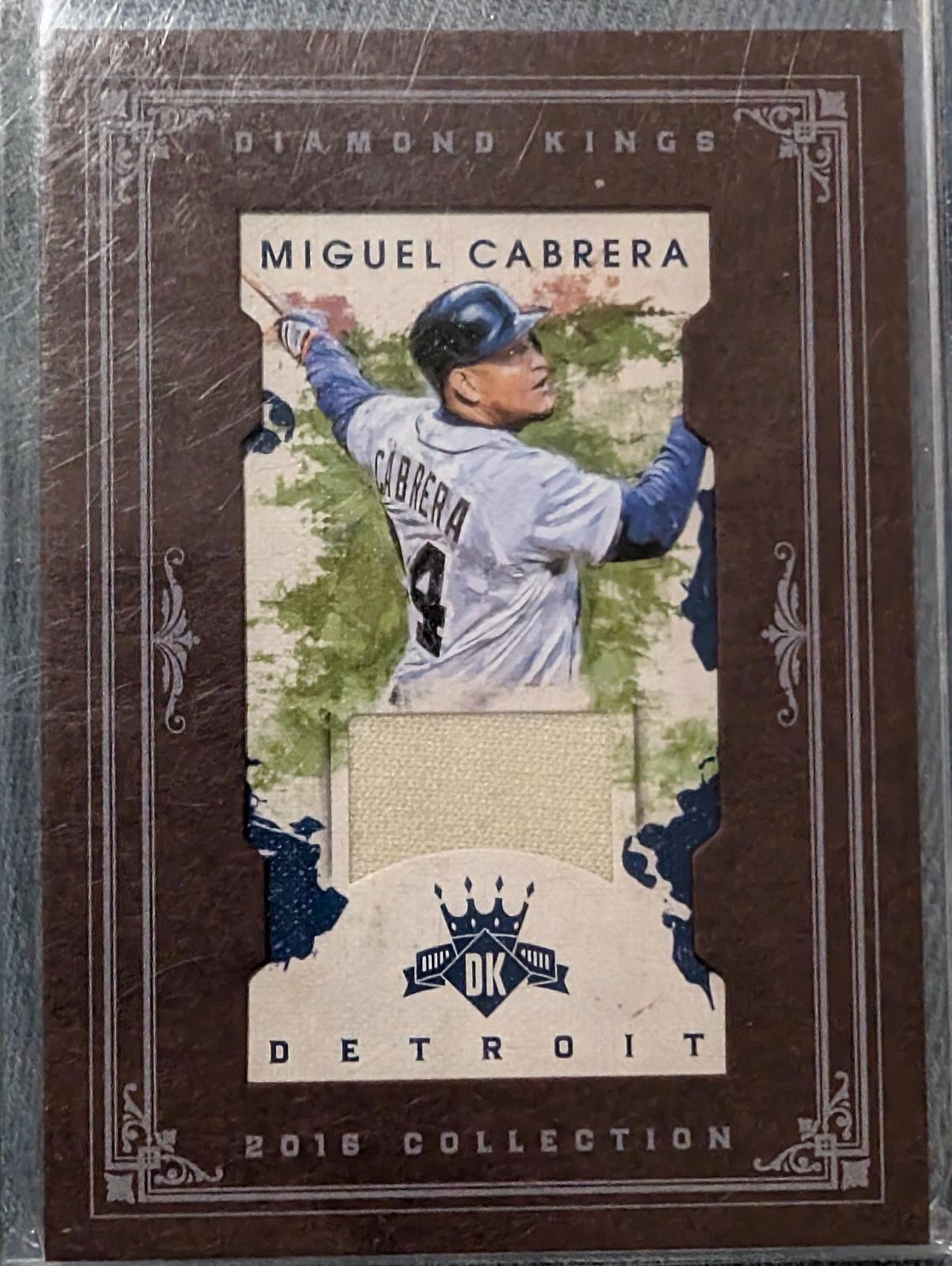 Miguel Cabrera [Mini Material Framed] #90