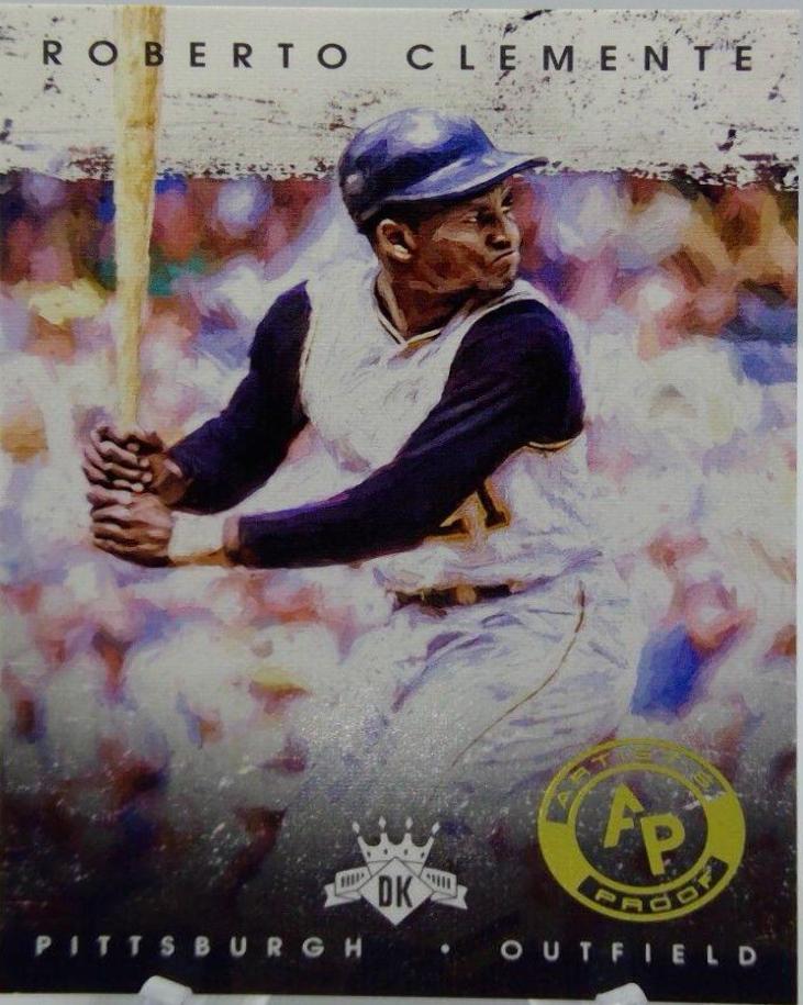 Roberto Clemente [Crowd Background Artist's Proof] #17