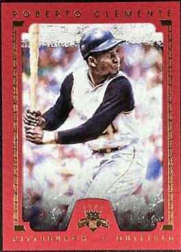 Roberto Clemente [Crowd Background Red Framed] #17