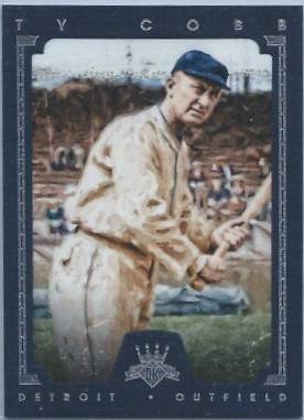 Ty Cobb [Blue Hat Blue Framed] #23