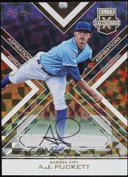 A.J. Puckett [Autograph Aspirations Purple] #67