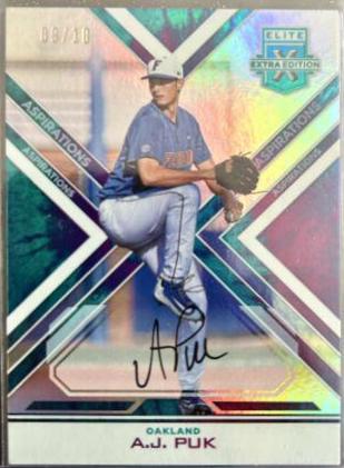 A.J. Puk [Autograph Aspirations Tie Dye] #6