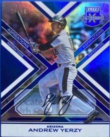 Andrew Yerzy [Autograph Aspirations Blue] #52