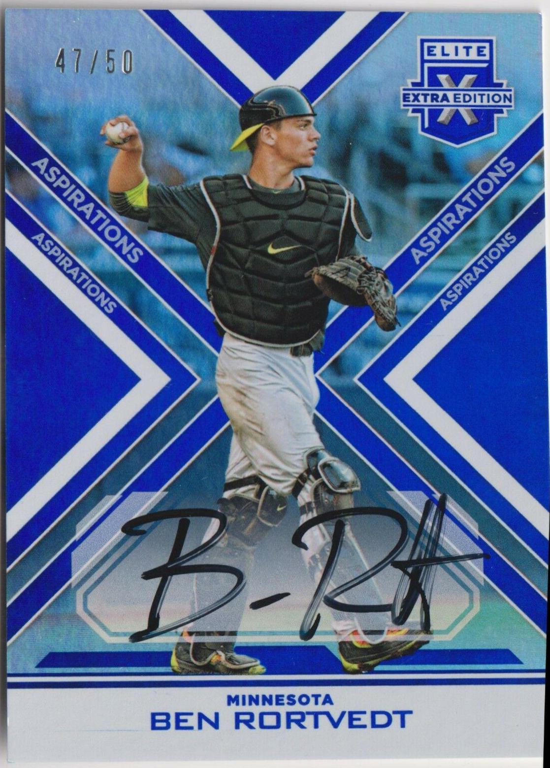 Ben Rortvedt [Autograph Aspirations Blue] #56