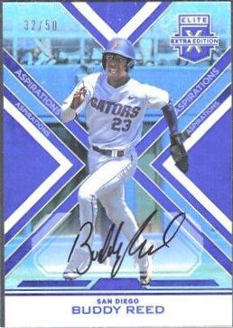 Buddy Reed [Autograph Aspirations Blue] #48