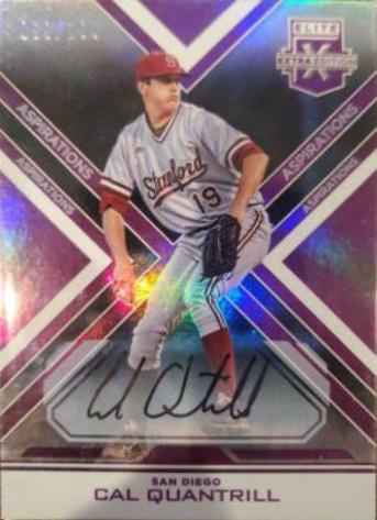 Cal Quantrill [Autograph Aspirations Purple] #8