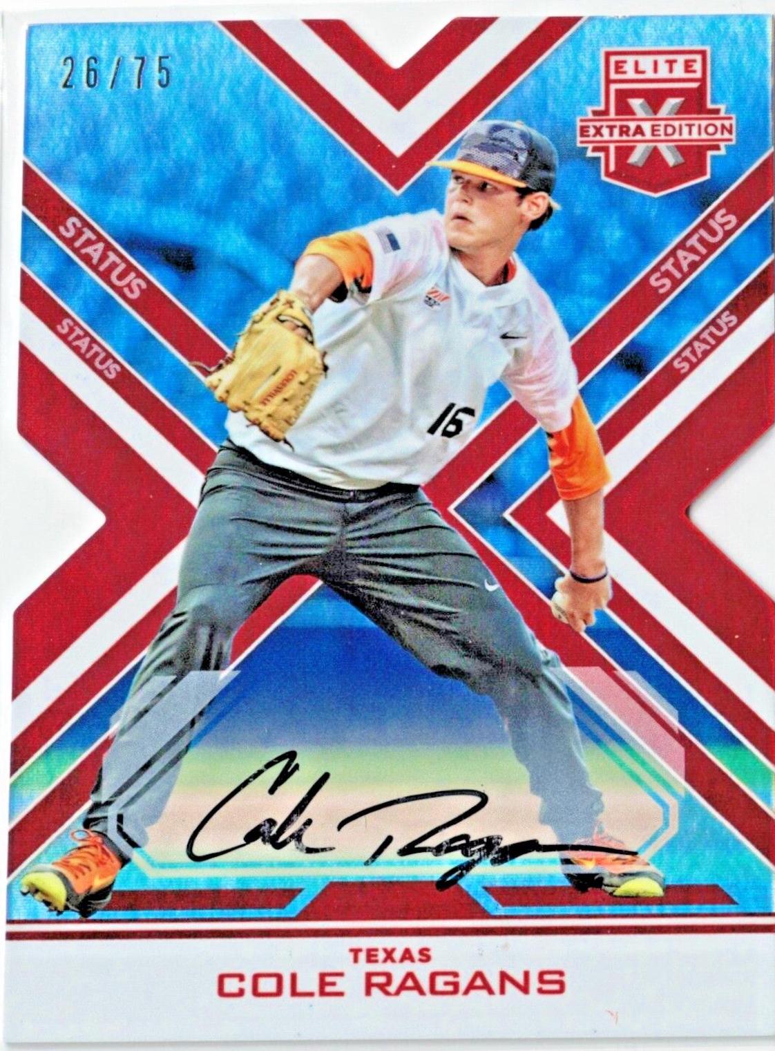 Cole Ragans [Autograph Die Cut Red] #30