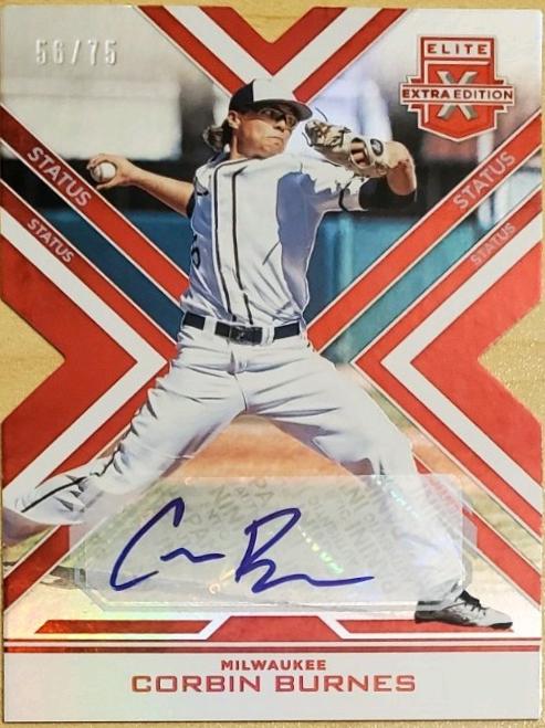 Corbin Burnes [Autograph Die Cut Red] #87