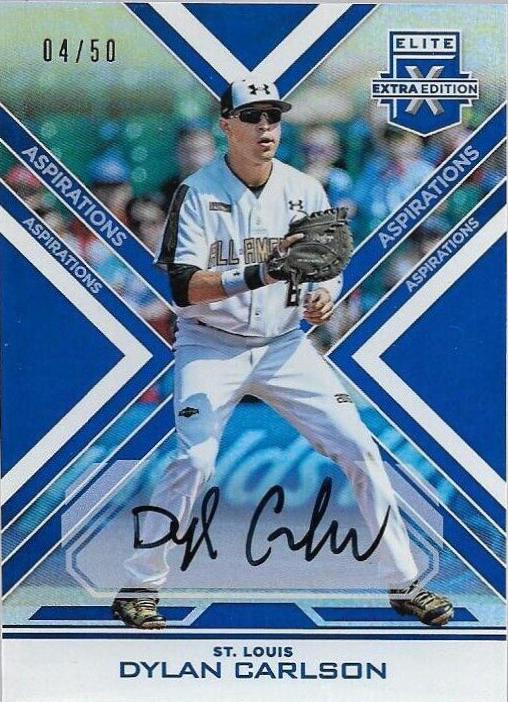 Dylan Carlson [Autograph Aspirations Blue] #33