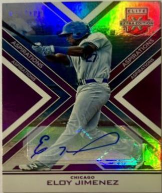 Eloy Jimenez [Autograph Aspirations Purple] #129