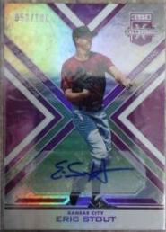 Eric Stout [Autograph Aspirations Purple] #163