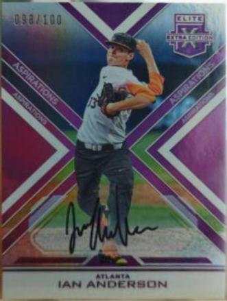 Ian Anderson [Autograph Aspirations Purple] #3
