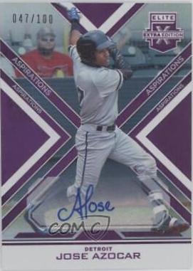 Jose Azocar [Autograph Aspirations Purple] #154