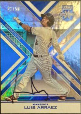 Luis Arraez [Autograph Aspirations Blue] #77