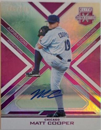 Matt Cooper [Autograph Aspirations Purple] #164