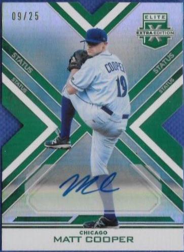 Matt Cooper [Autograph Die Cut Emerald] #164