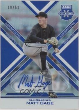 Matt Gage [Aspirations Blue] #158