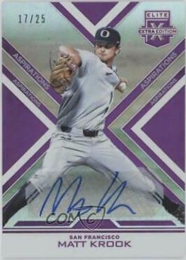 Matt Krook [Autograph Aspirations Purple] #108