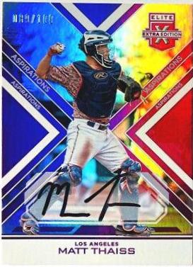 Matt Thaiss [Autograph Aspirations Purple] #16