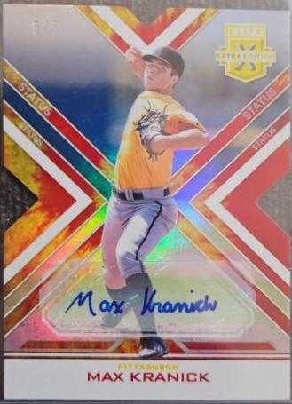 Max Kranick [Autograph Die Cut Emerald] #168