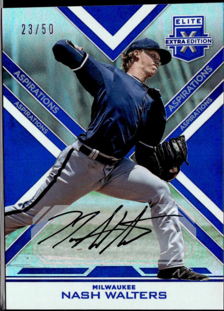 Nash Walters [Autograph Aspirations Blue] #10