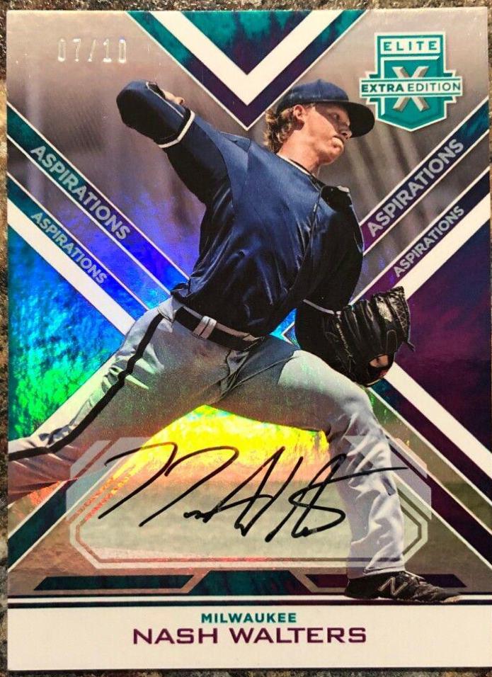 Nash Walters [Autograph Aspirations Tie Dye] #10