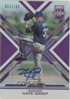 Nate Griep [Autograph Aspirations Purple] #151