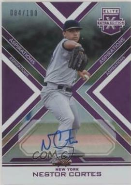 Nestor Cortes [Autograph Aspirations Purple] #178