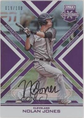 Nolan Jones [Autograph Aspirations Purple] #55