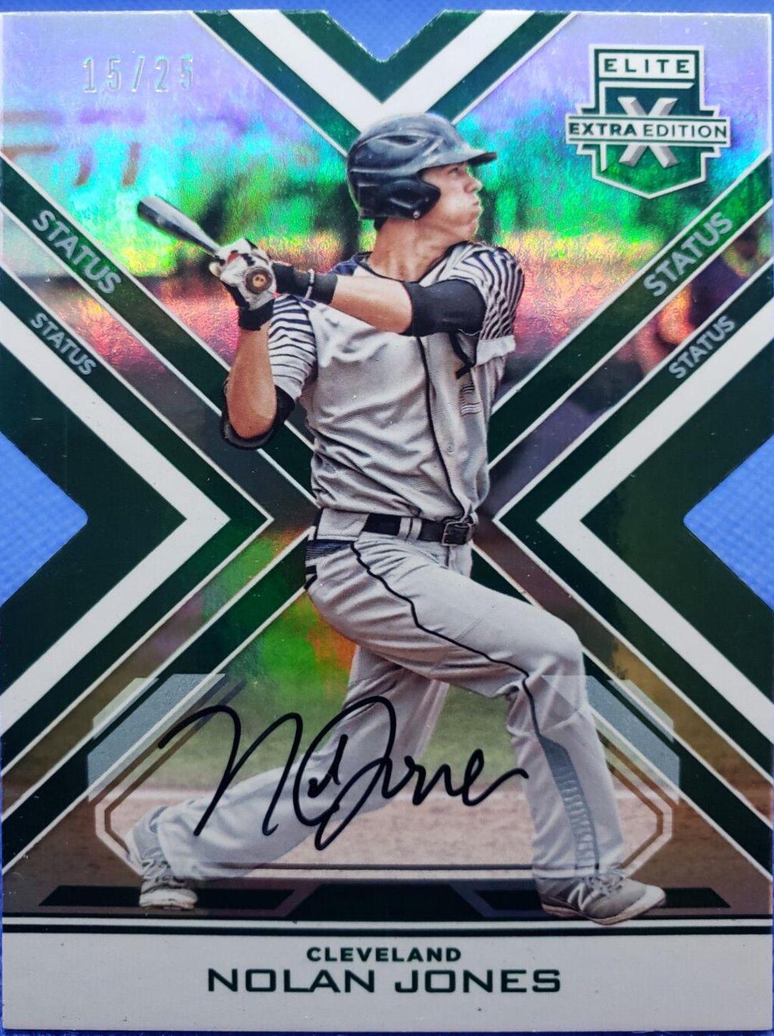 Nolan Jones [Autograph Charcoal] #55