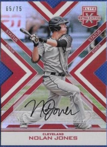 Nolan Jones [Autograph Die Cut Red] #55