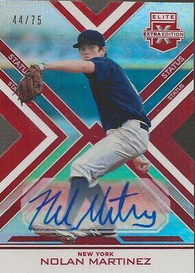 Nolan Martinez [Autograph Die Cut Red] #106