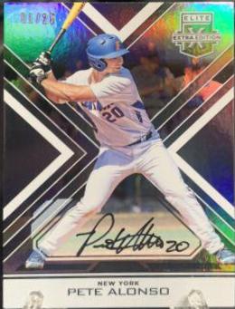 Pete Alonso [Autograph Charcoal] #64