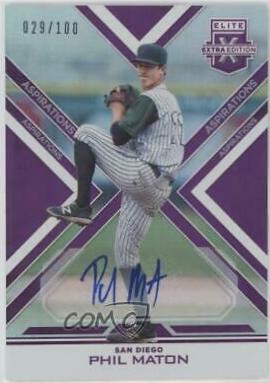 Phil Maton [Autograph Aspirations Purple] #171