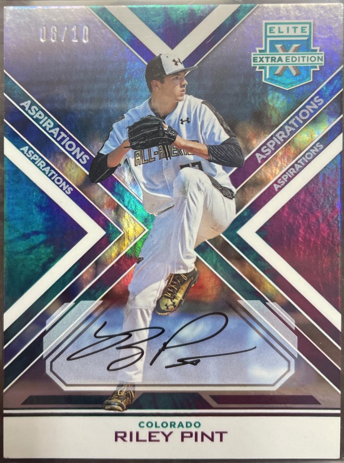 Riley Pint [Autograph Aspirations Tie Dye] #4