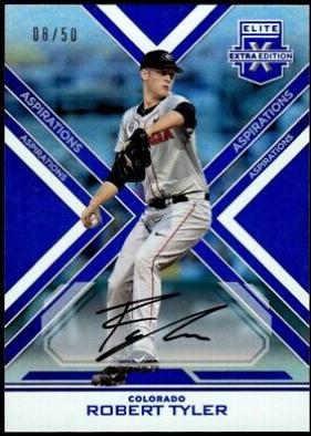 Robert Tyler [Autograph Aspirations Blue] #38