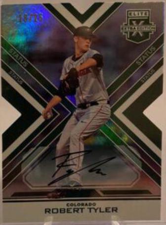 Robert Tyler [Autograph Die Cut Emerald] #38