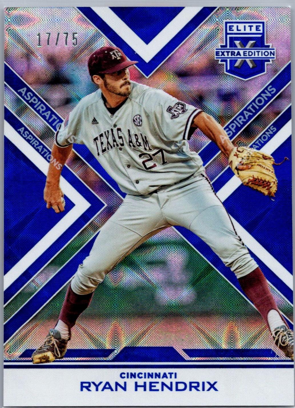 Ryan Hendrix [Aspirations Blue] #80