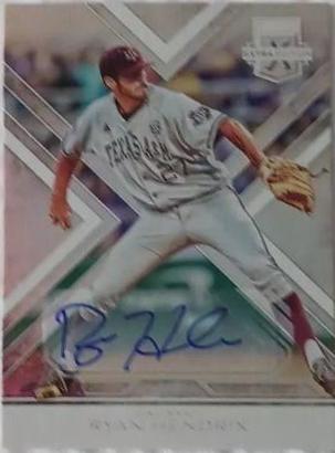 Ryan Hendrix [Autograph Die Cut Red] #80