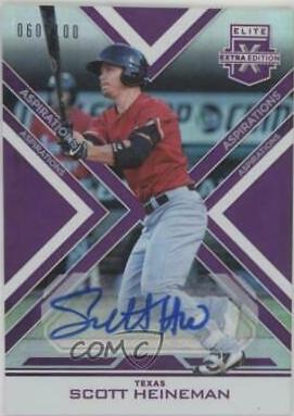 Scott Heineman [Autograph Aspirations Purple] #127