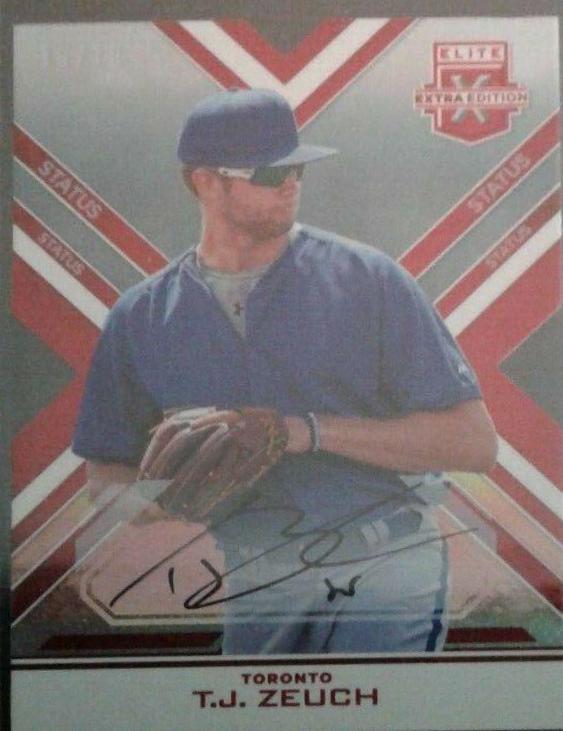T.J. Zeuch [Autograph Black] #21