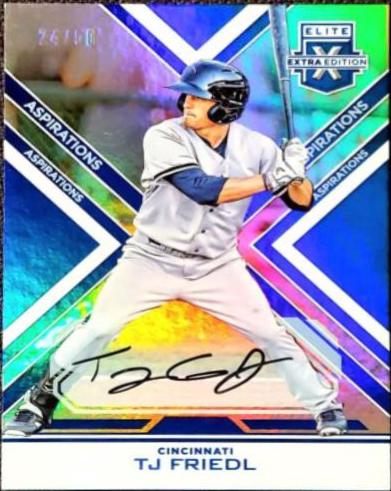 TJ Friedl [Autograph Aspirations Blue] #78