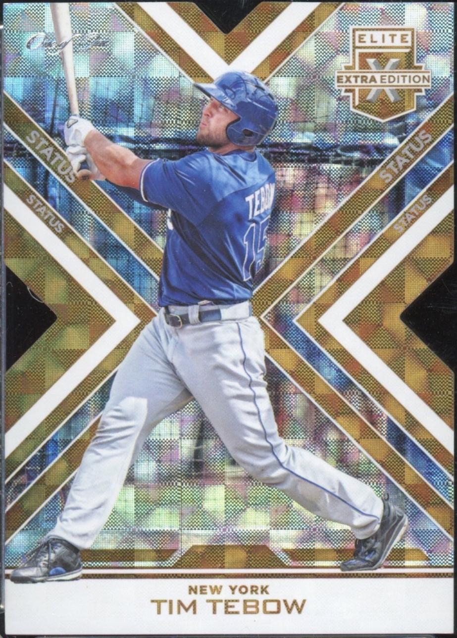 Tim Tebow [Status Die Cut Emerald] #99