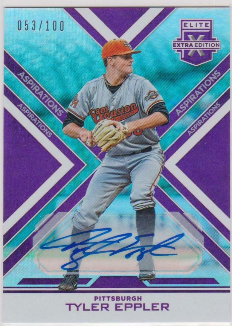 Tyler Eppler [Autograph Aspirations Purple] #122