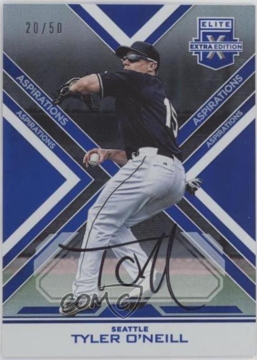 Tyler O'Neill [Autograph Aspirations Blue] #1