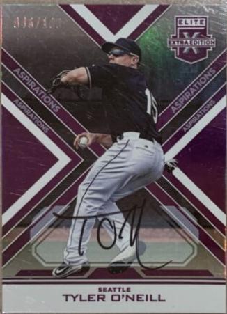 Tyler O'Neill [Autograph Aspirations Purple] #1