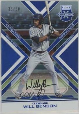 Will Benson [Autograph Aspirations Blue] #14