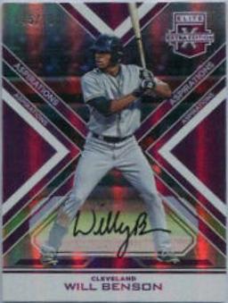 Will Benson [Autograph Aspirations Purple] #14